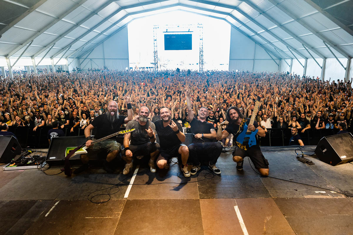 Gorod, performing Hellfest Festival 2023, June 17th 2023 (c) Leonor Ananke