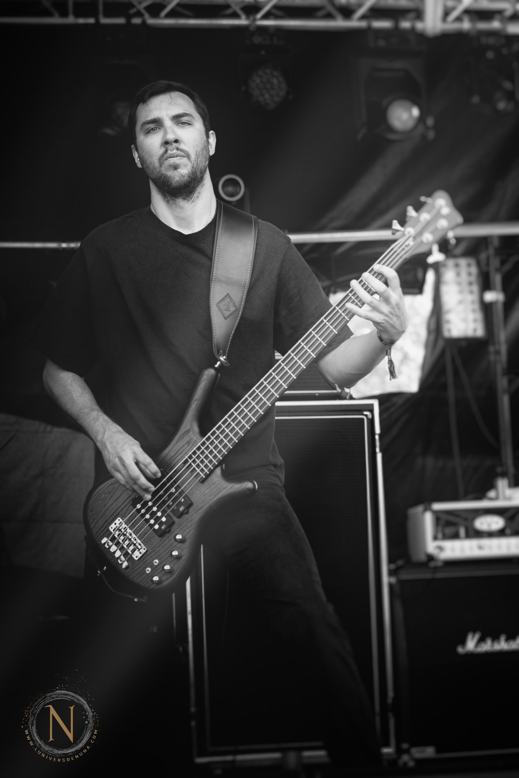 photographies of MALKAVIAN at the Barbeuk Metal Fest IV by luniversdenuna.com