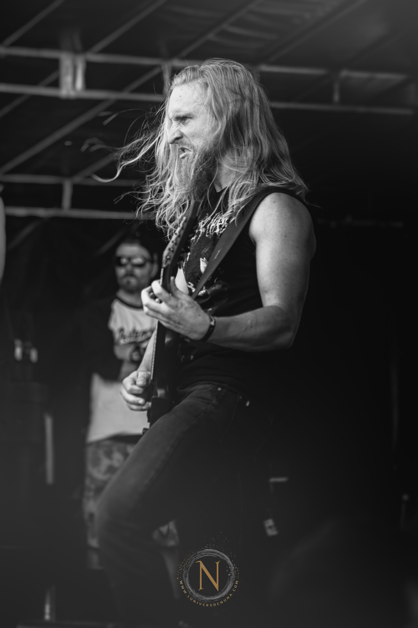 photographies of MALKAVIAN at the Barbeuk Metal Fest IV by luniversdenuna.com