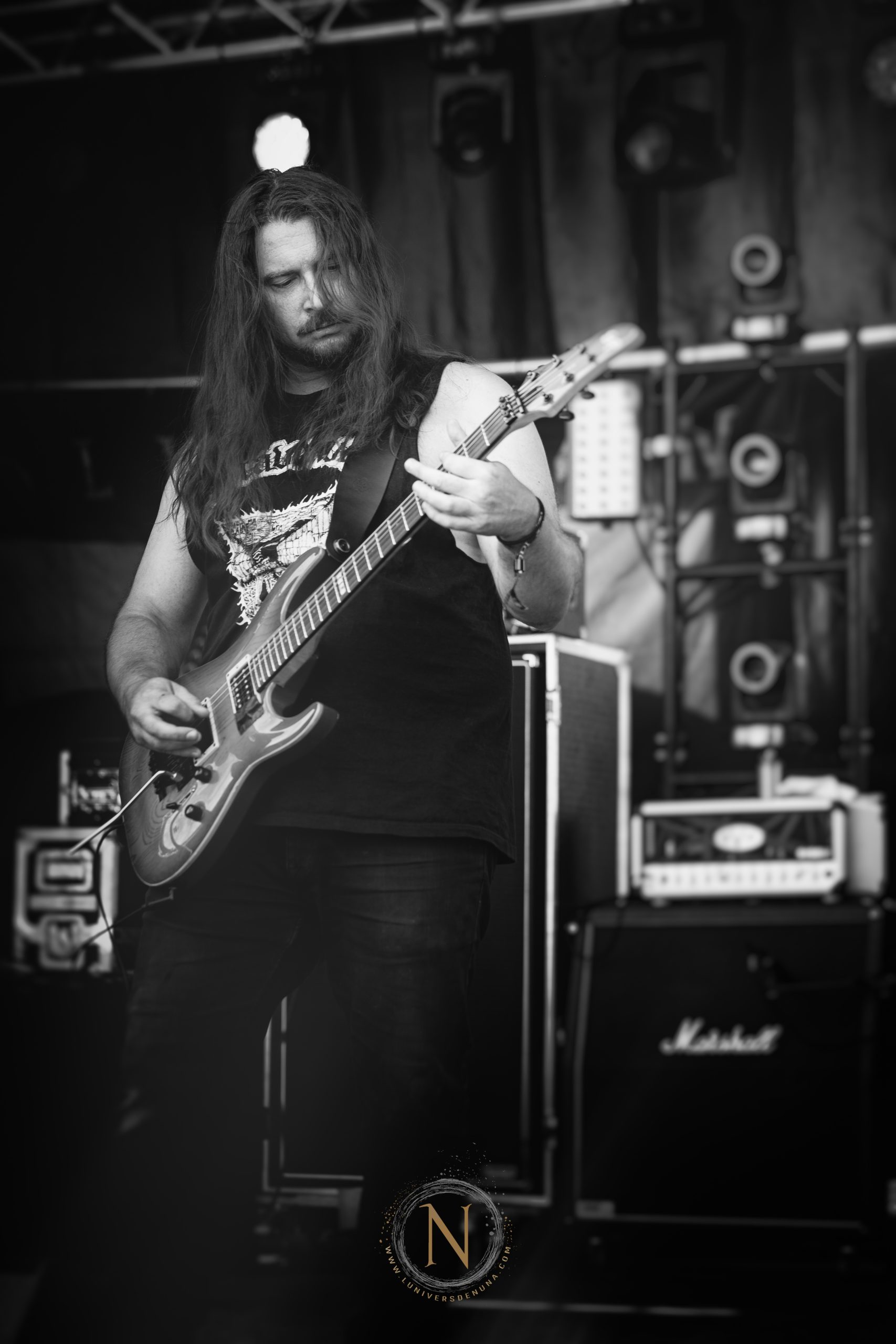 photographies of MALKAVIAN at the Barbeuk Metal Fest IV by luniversdenuna.com