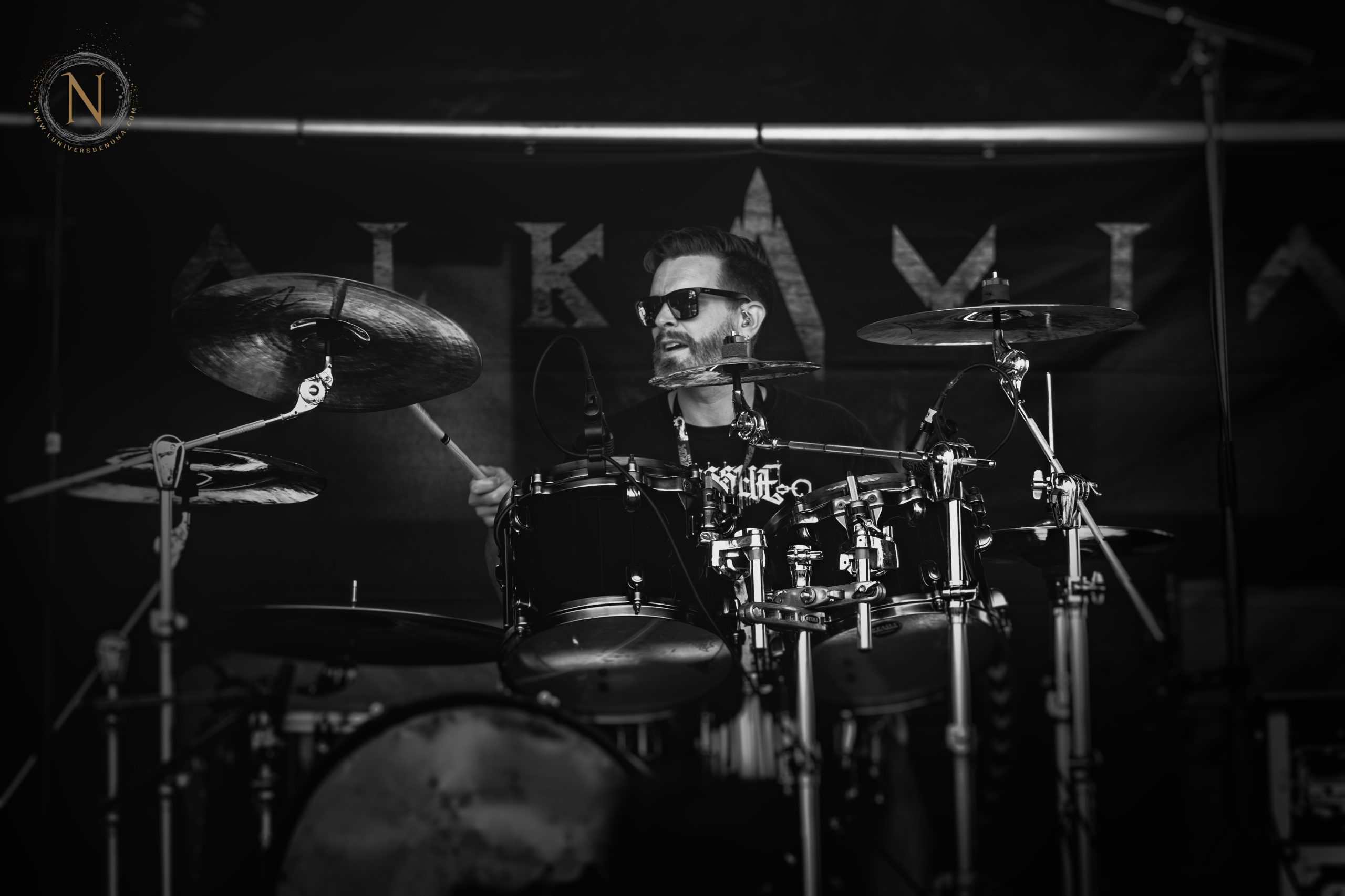photographies of MALKAVIAN at the Barbeuk Metal Fest IV by luniversdenuna.com