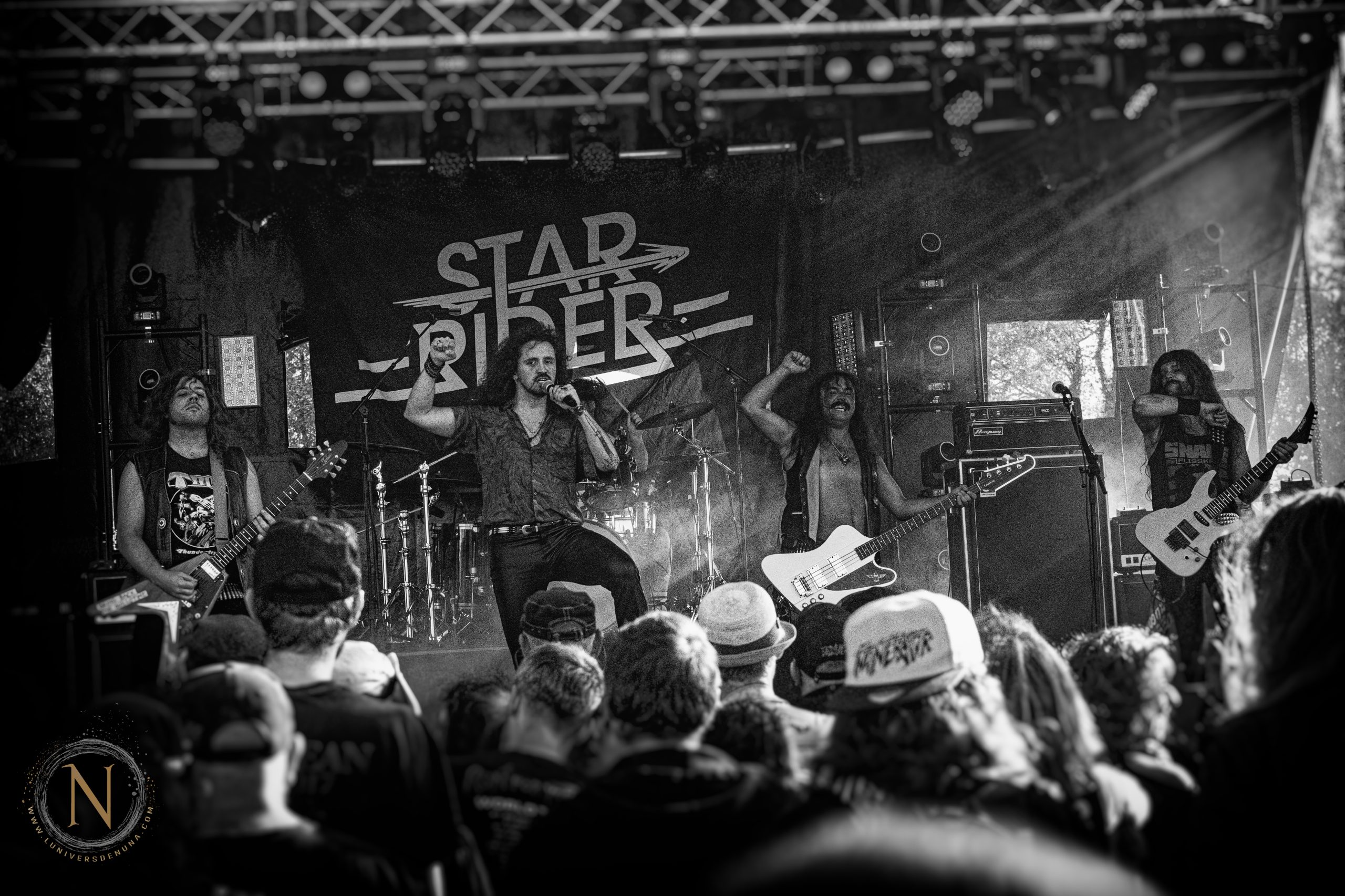 photographies of STAR RIDER at the Barbeuk Metal Fest IV 2026 by luniversdenuna.com