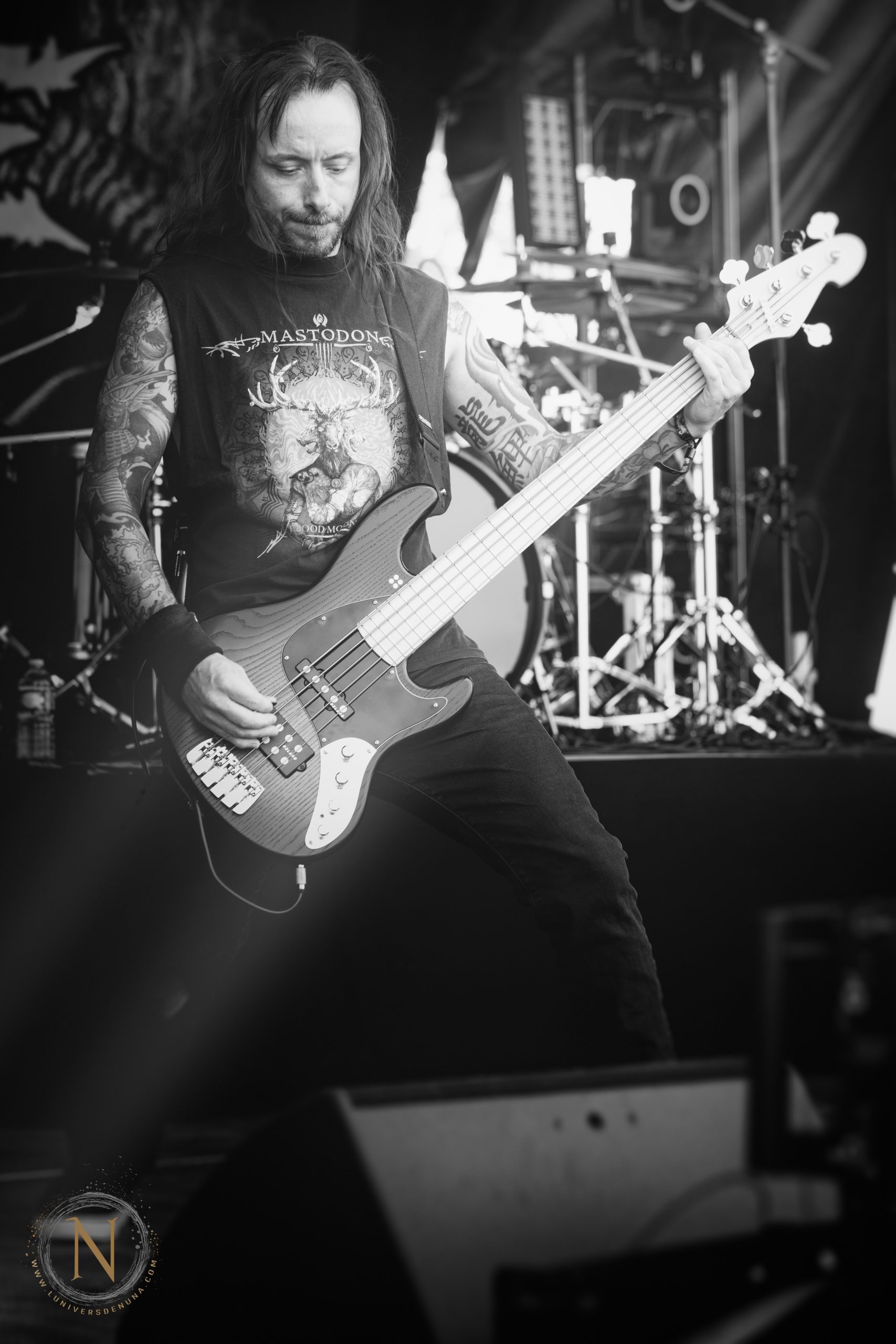 Photographies of DEATH DECLINE at the Barbeuk Metal Fest IV by luniversdenuna.com