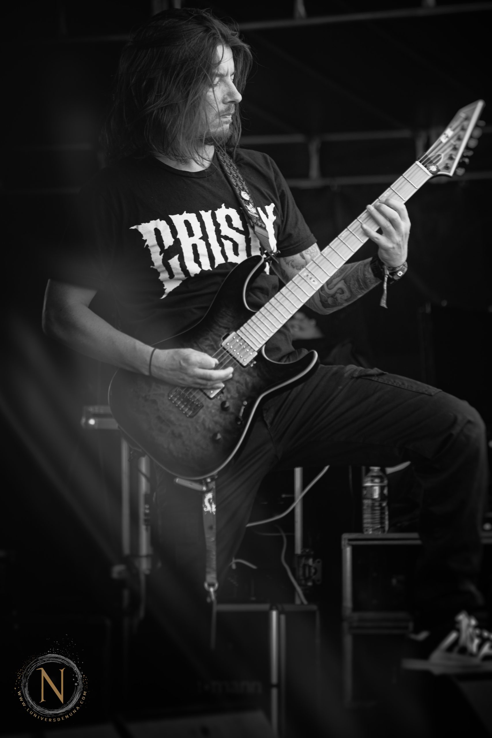 Photographies of DEATH DECLINE at the Barbeuk Metal Fest IV by luniversdenuna.com