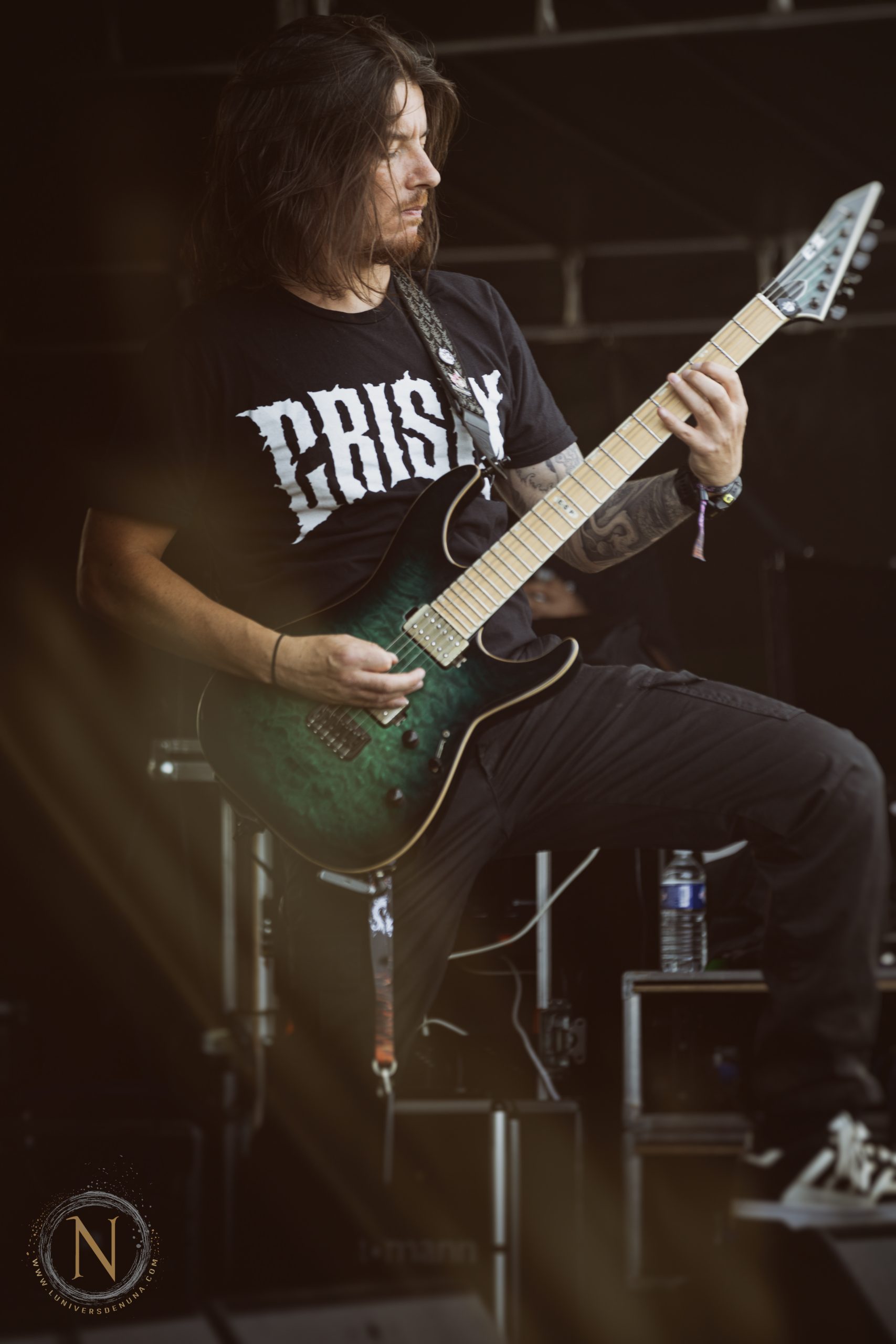 Photographies of DEATH DECLINE at the Barbeuk Metal Fest IV by luniversdenuna.com
