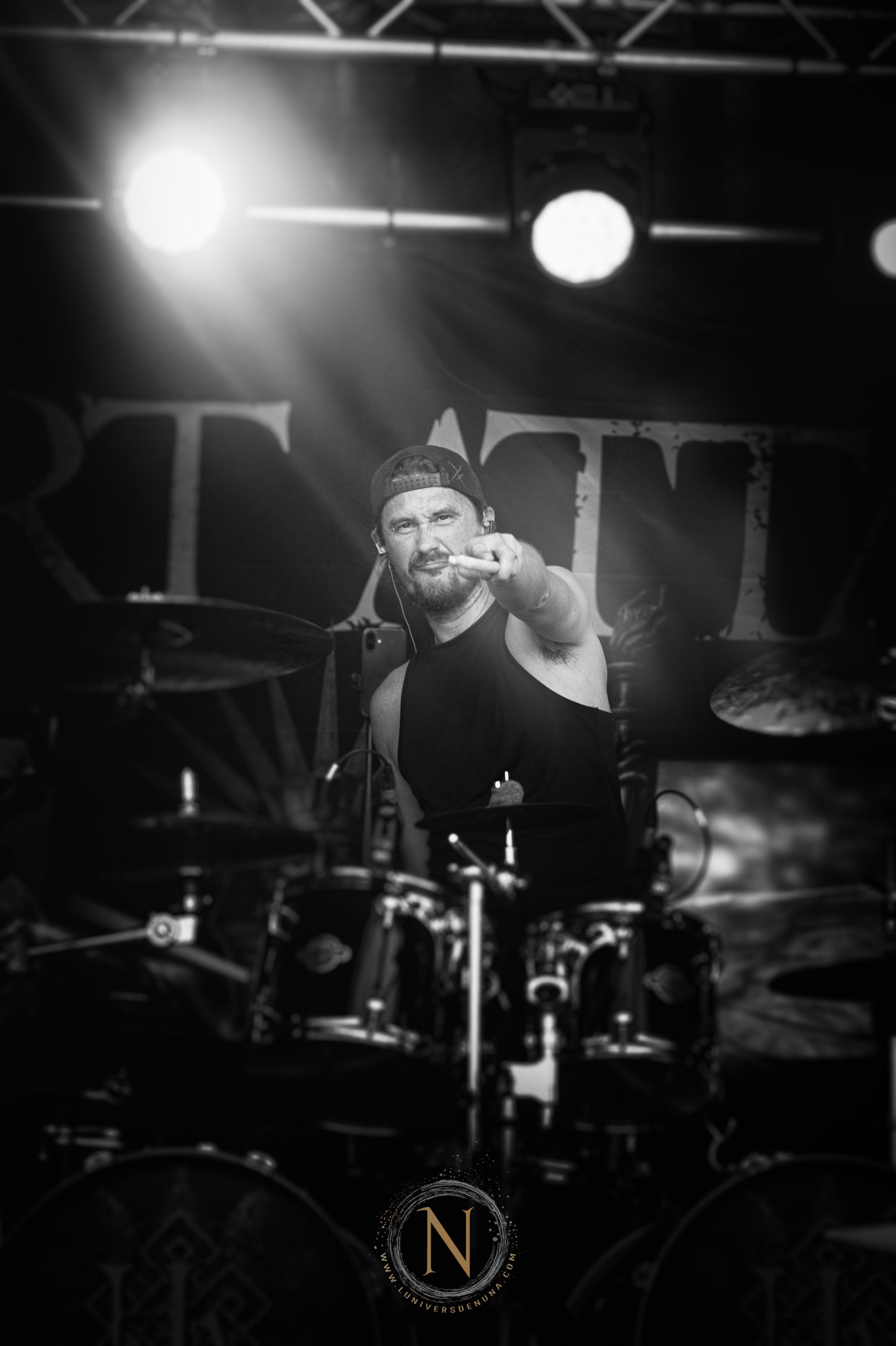 Photographies of HEART ATTACK at the Barbeuk Metal Fest IV by luniversdenuna.com