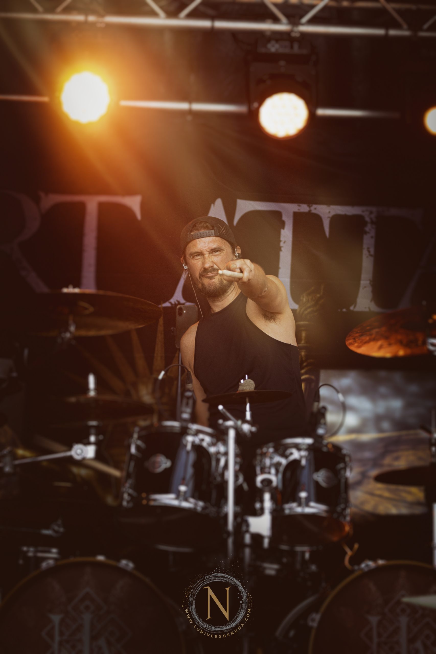 Photographies of HEART ATTACK at the Barbeuk Metal Fest IV by luniversdenuna.com