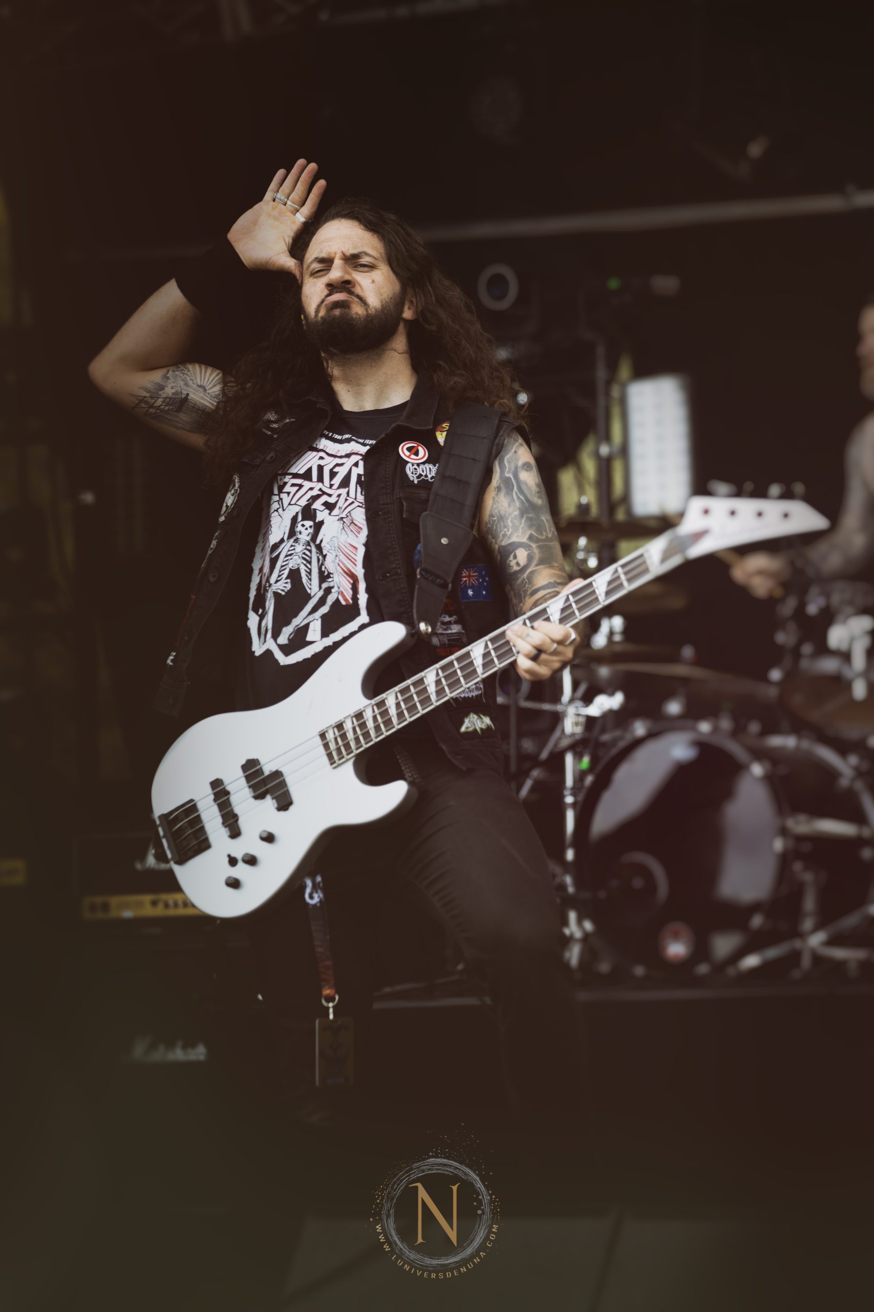 Photographies of HIDDEN INTENT at the Barbeuk Metal Fest IV by luniversdenuna.com