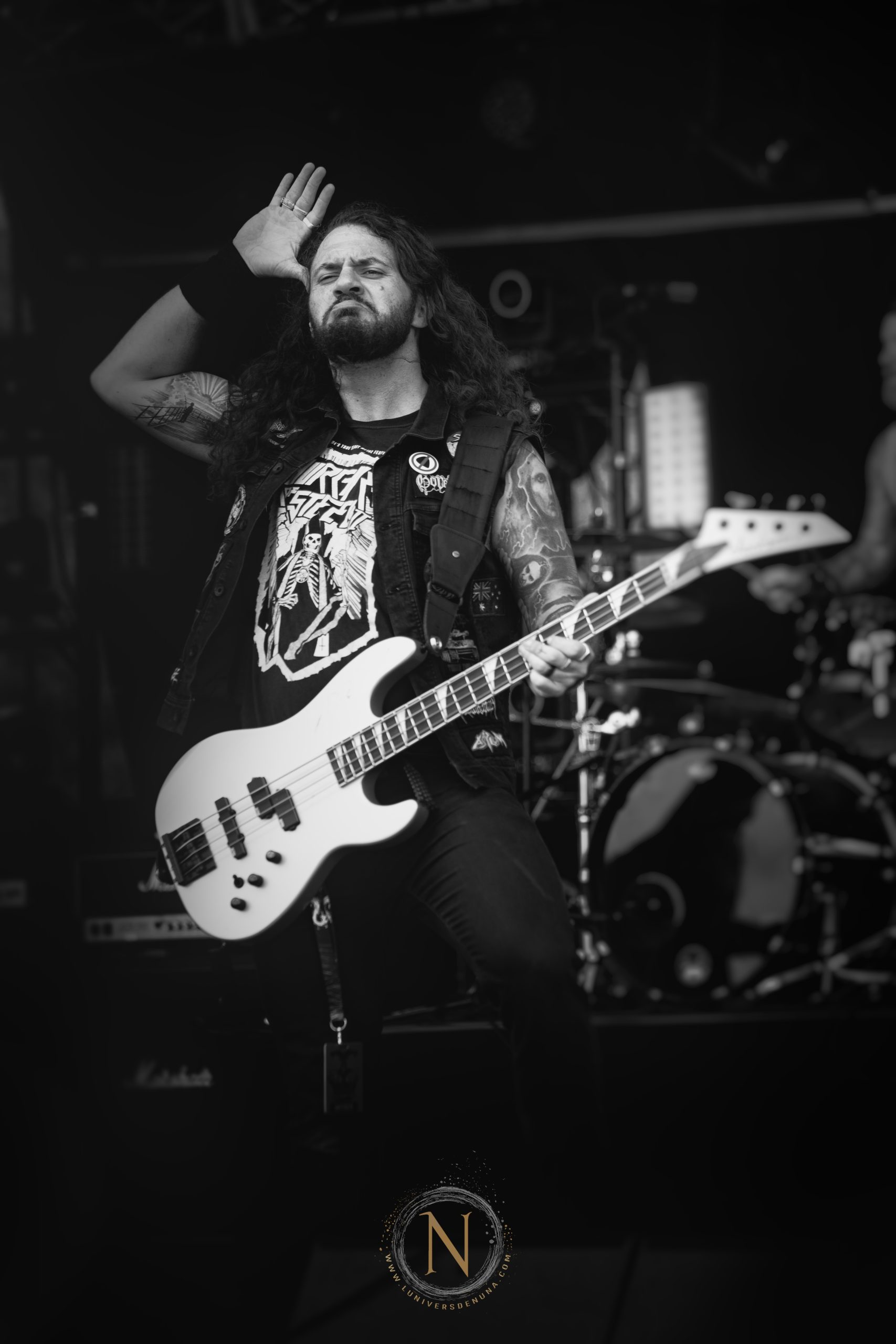Photographies of HIDDEN INTENT at the Barbeuk Metal Fest IV by luniversdenuna.com