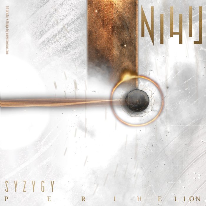 artwork  by L'Univers de Nuna for album SYZYGY - PERIHELION of NIHIL BAND
